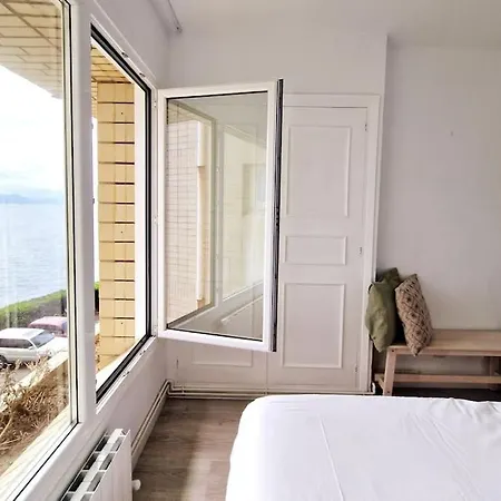 Lägenhet Astonishing Sea Views - Club & Pool & Parking By Aloha Bilbao *