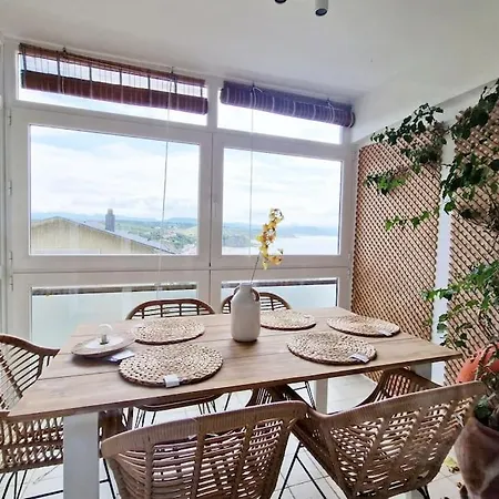 Апартаменты Astonishing Sea Views - Club & Pool & Parking By Aloha Bilbao Сопелана